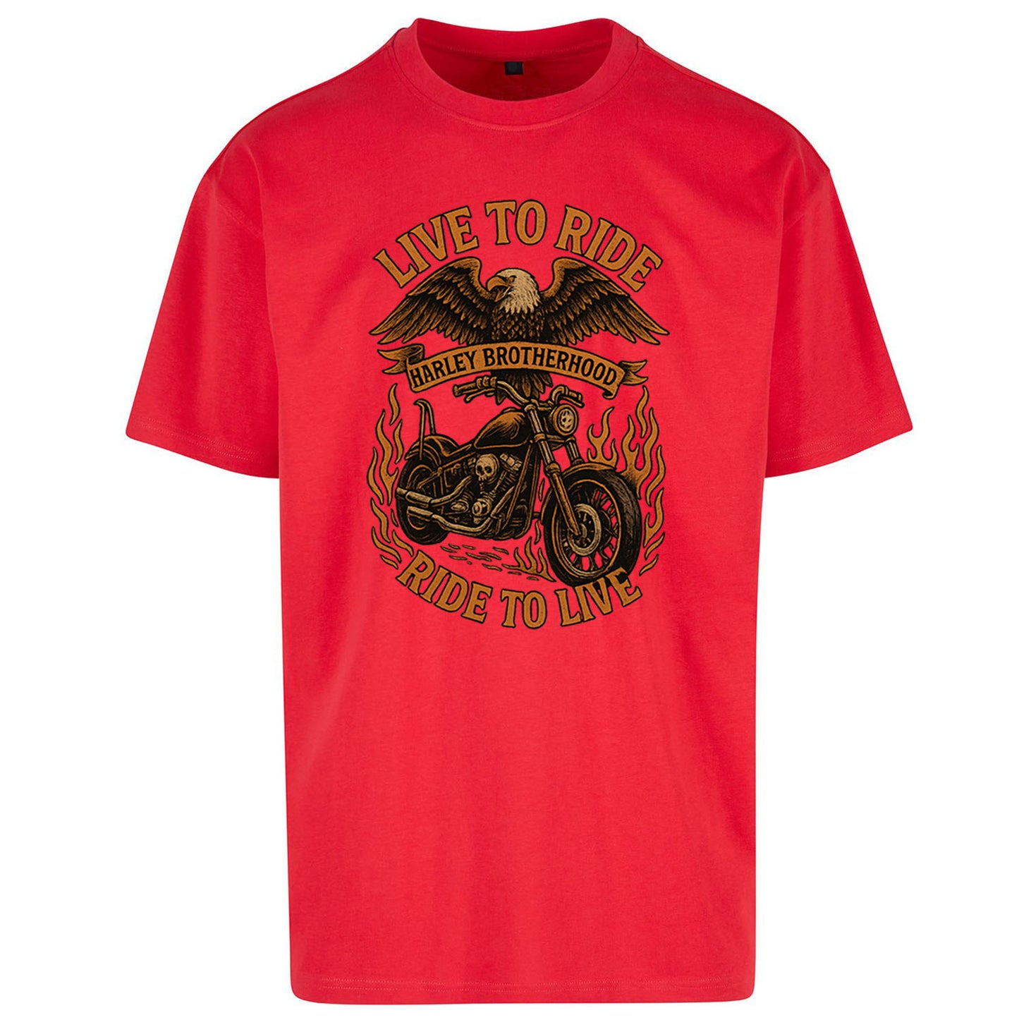 Harley Brotherhood Oversized T Shirt