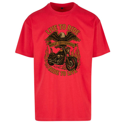 Harley Brotherhood Oversized T Shirt