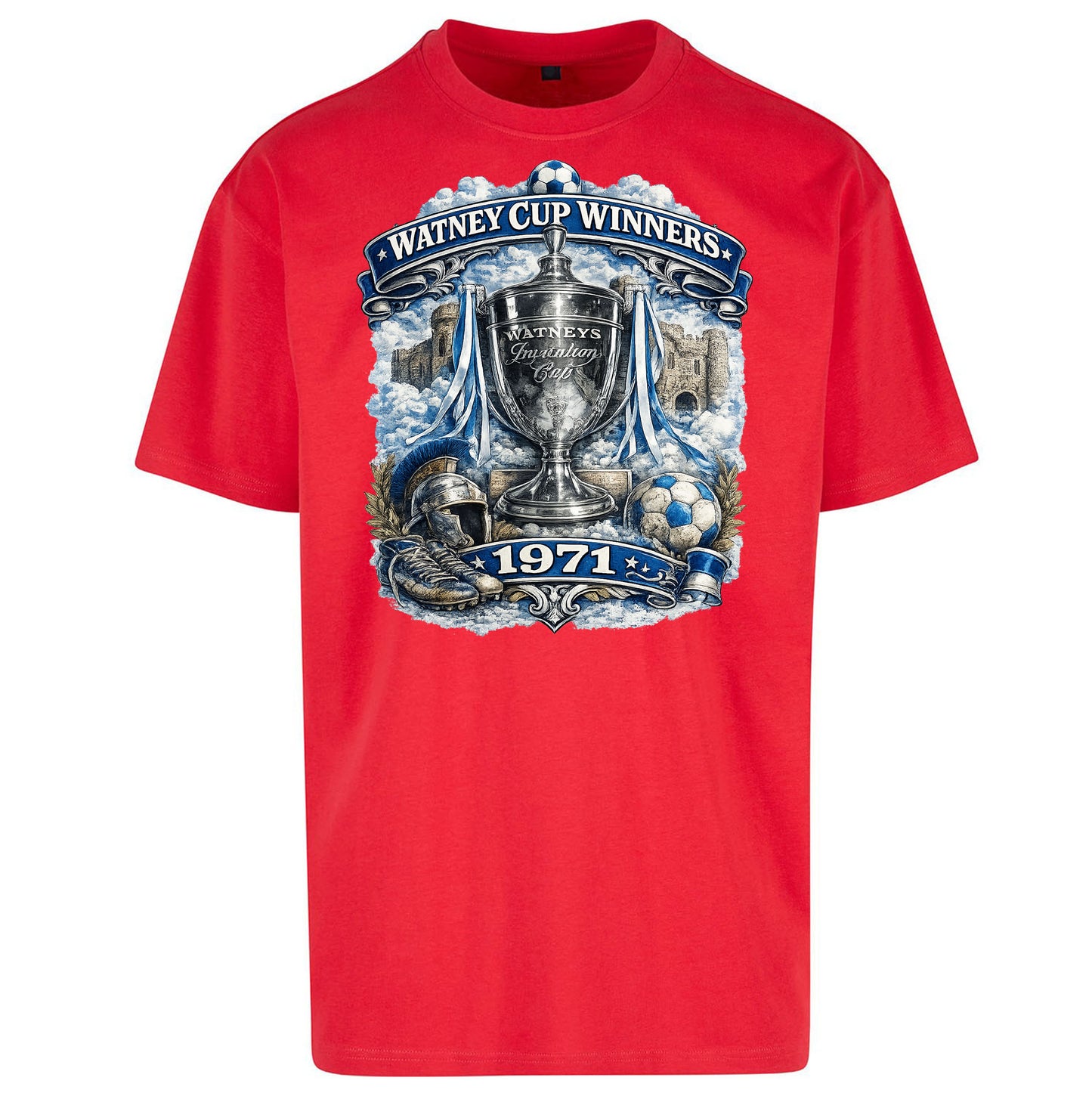 Colchester United Football Oversized T Shirt