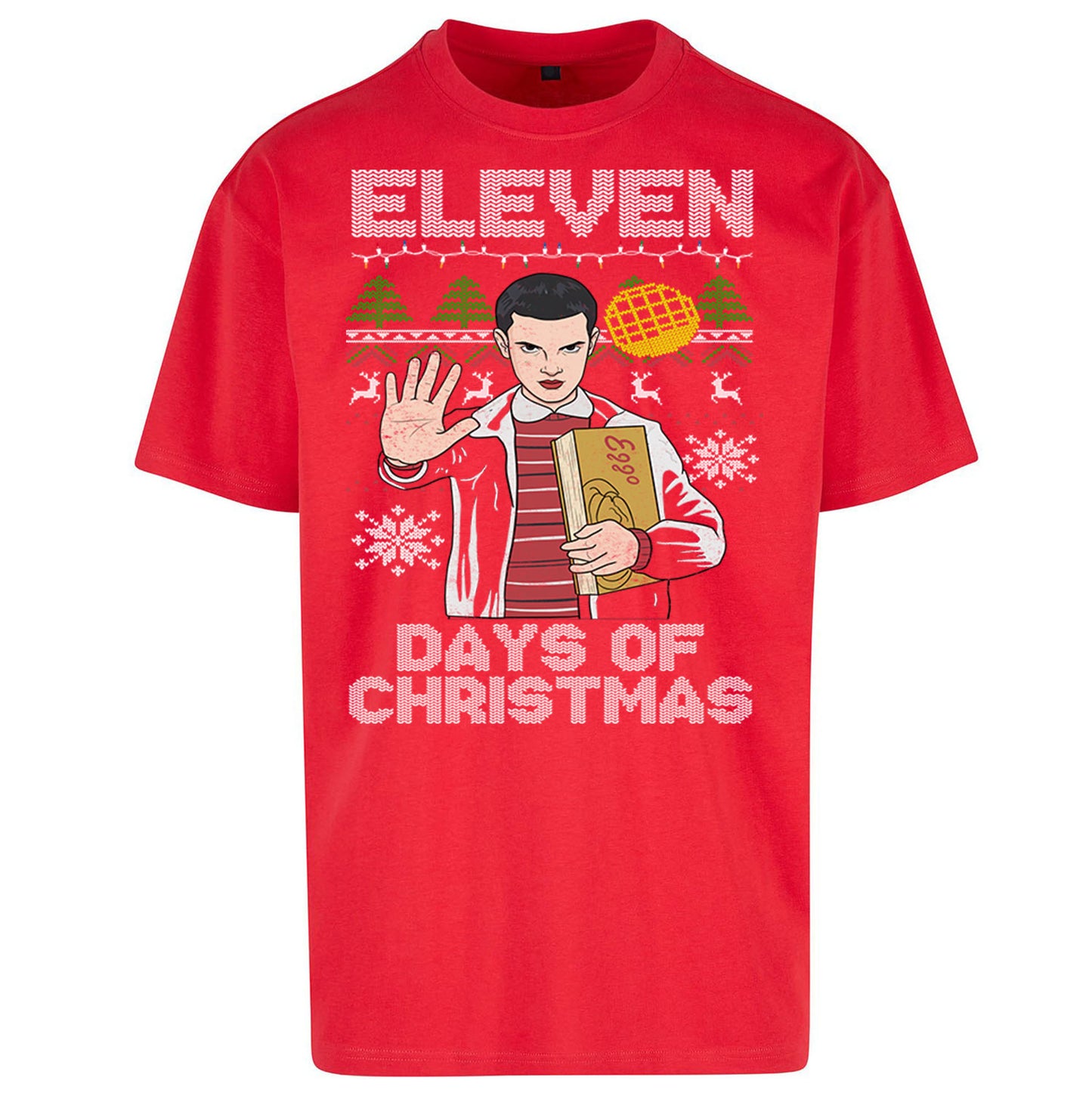 Eleven Christmas Oversized T Shirt
