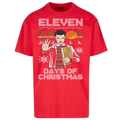 Eleven Christmas Oversized T Shirt