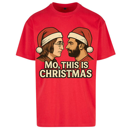 Mo Salah Christmas Oversized T Shirt