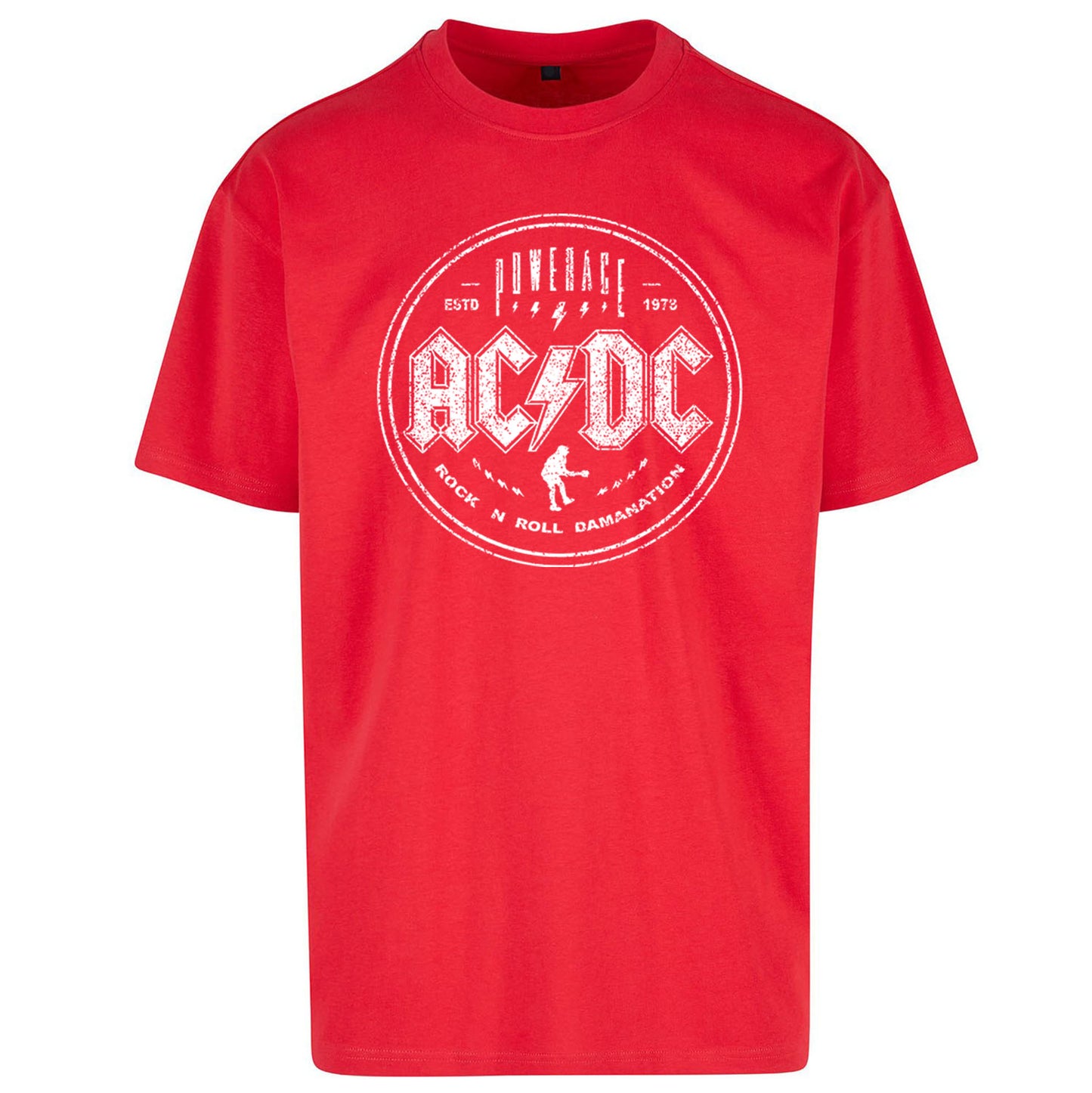 ACDC Rock N Roll Domination Oversized T Shirt