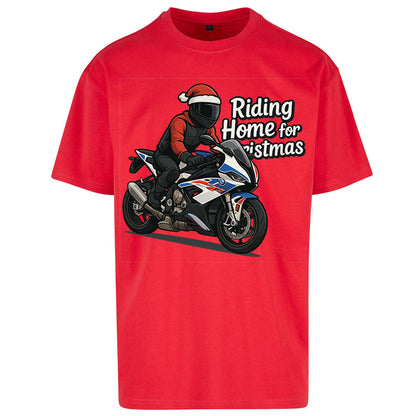 BMW S1000RR Christmas Oversized T Shirt