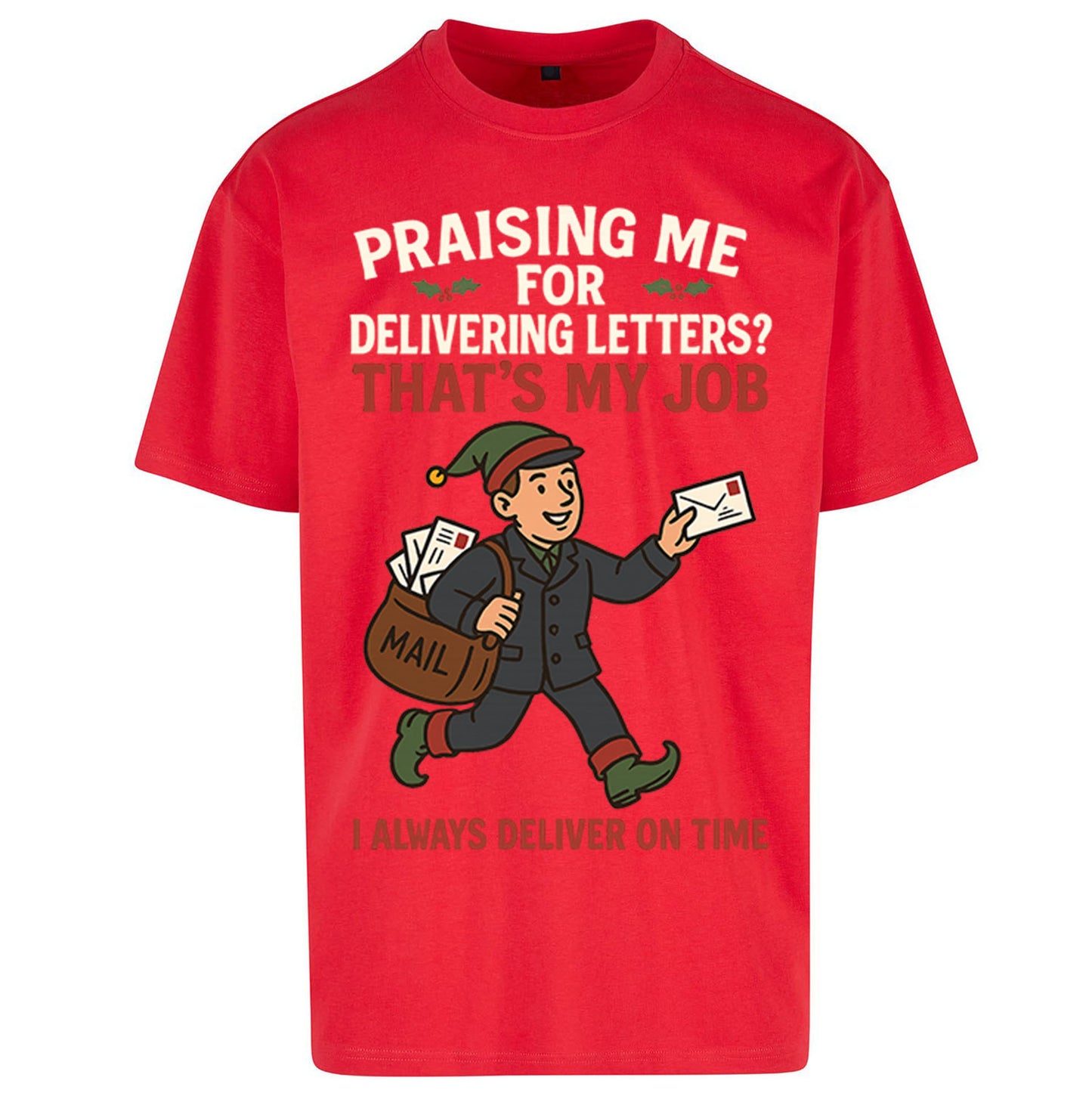Royal Mail Christmas Oversized T Shirt