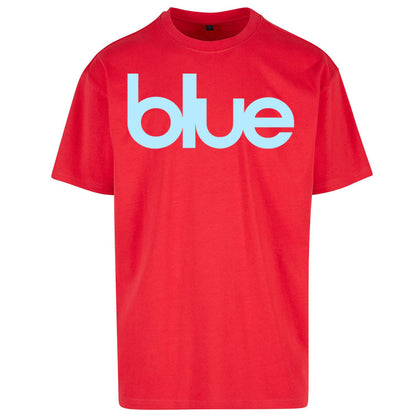 Blue Blur Robbie Williams Oversized T Shirt
