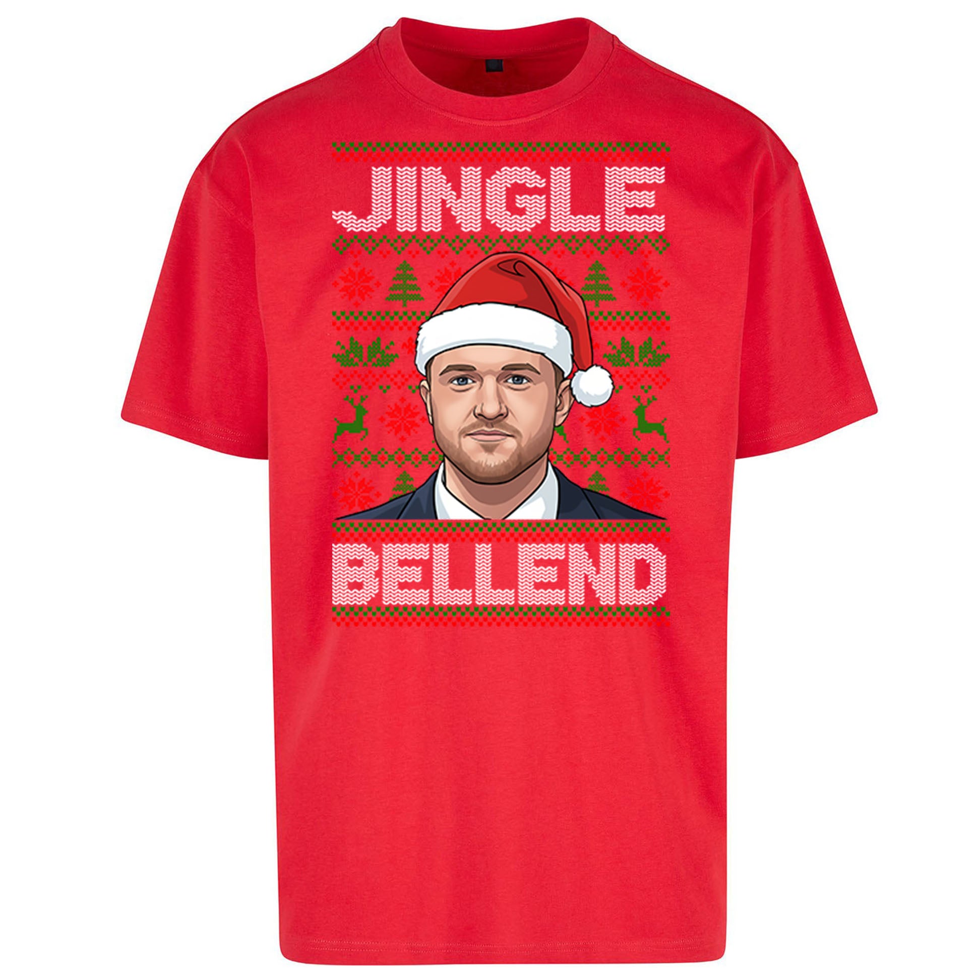Tommy Robinson Jingle Bell Oversized T Shirt