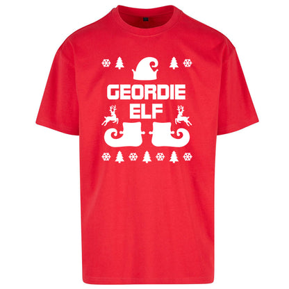 Geordie Christmas Oversized T Shirt