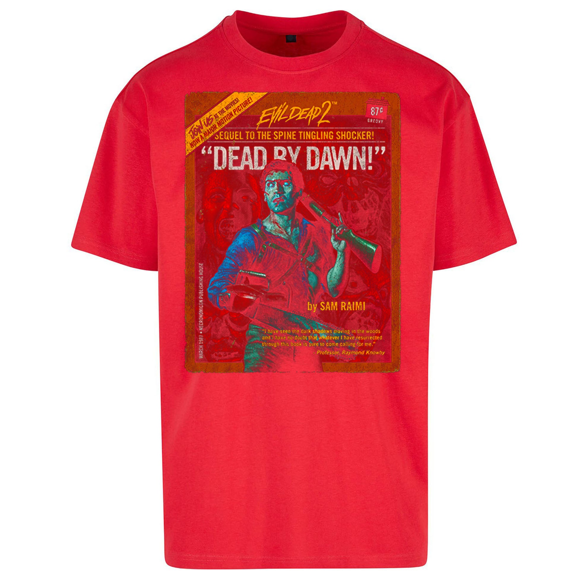 Evil Dead 2 Dead By Dawn Oversized T Shirt 