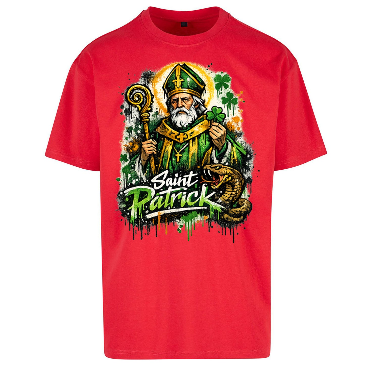 Saint Patrick Ireland Oversized T Shirt 