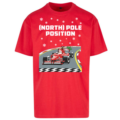 North Pole Christmas Oversized T Shirt