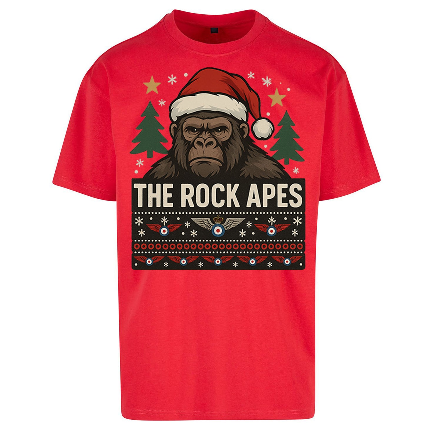RAF Regiment Christmas Oversized T Shirt 