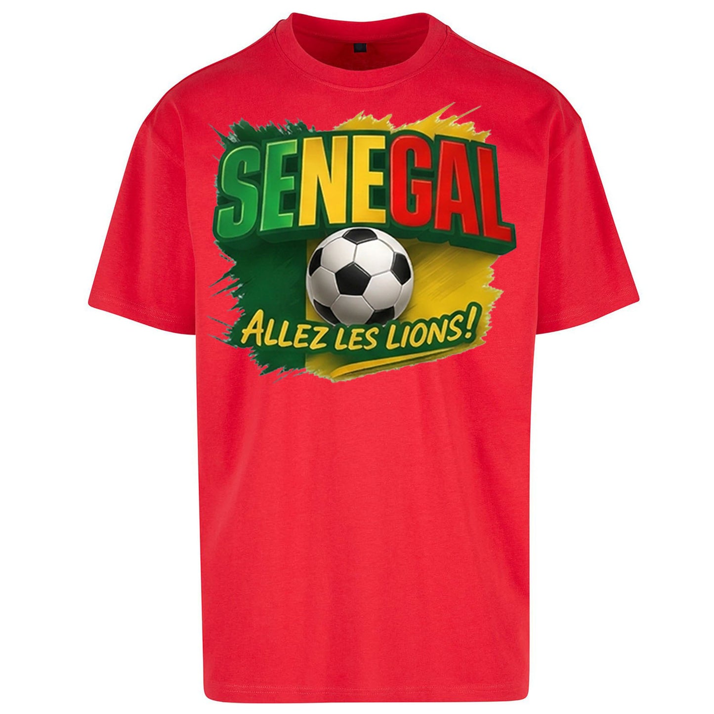Senegal Retro World Cup Oversized T Shirt