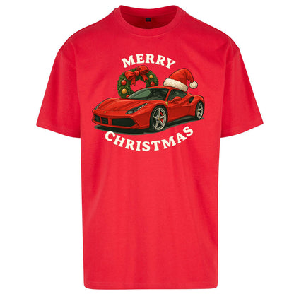 Ferrari Christmas Oversized T Shirt