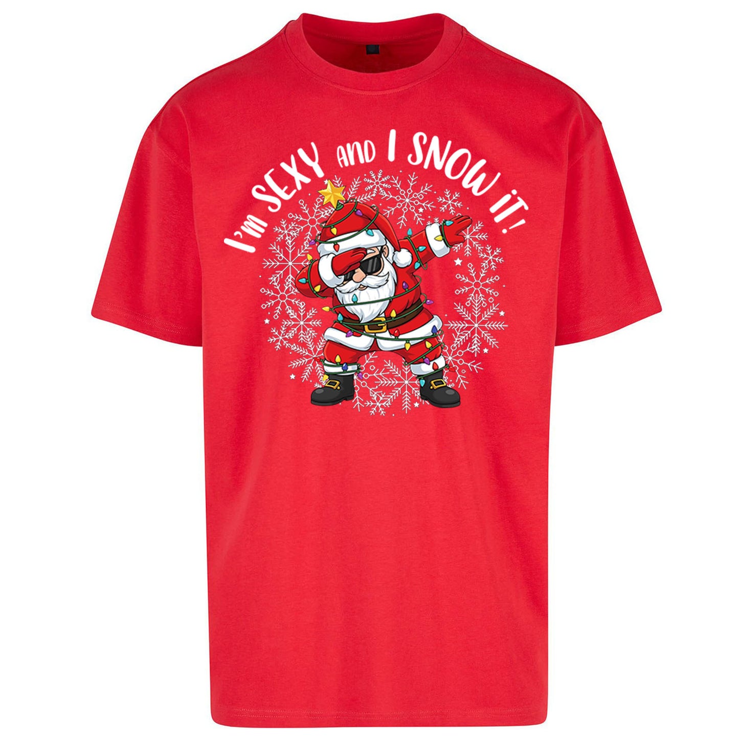 I Snow It Christmas Oversized T Shirt