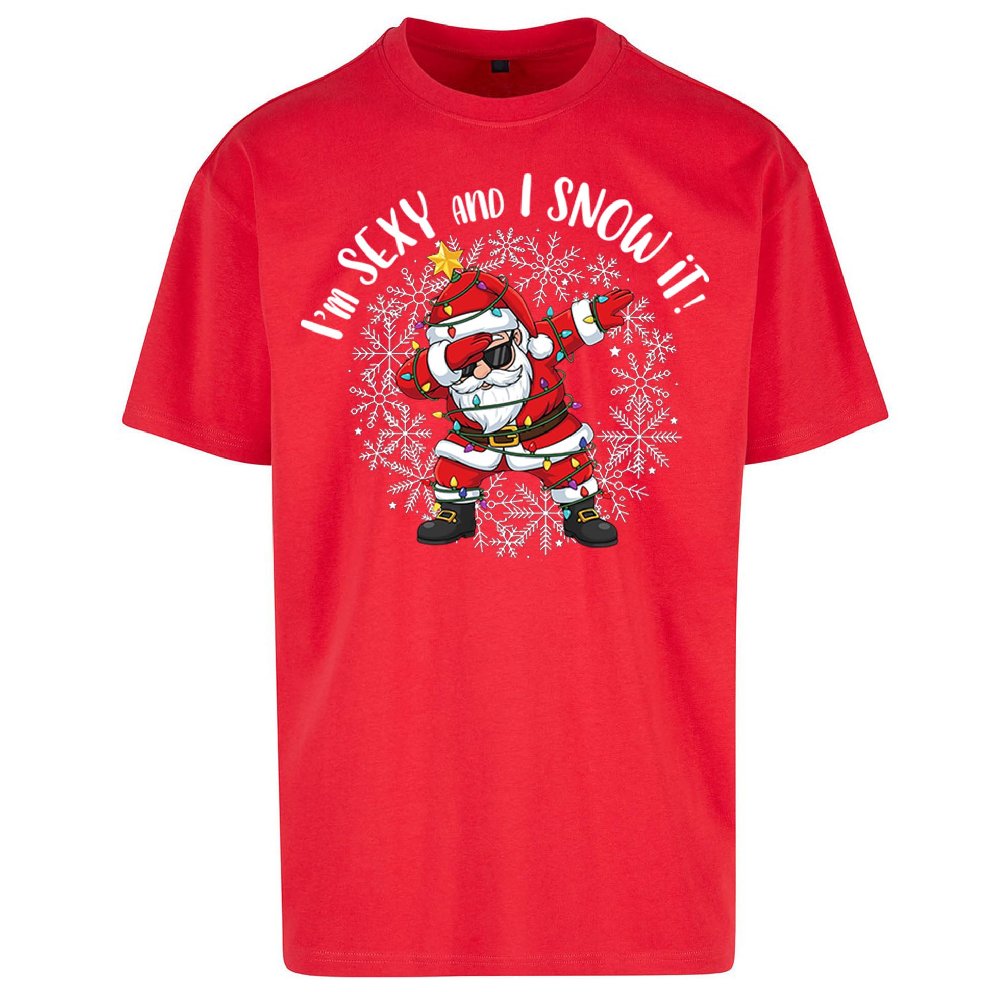 I Snow It Christmas Oversized T Shirt