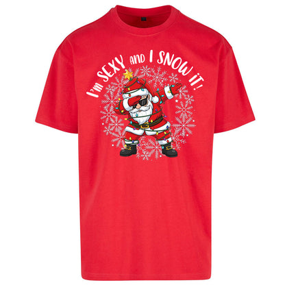 I Snow It Christmas Oversized T Shirt