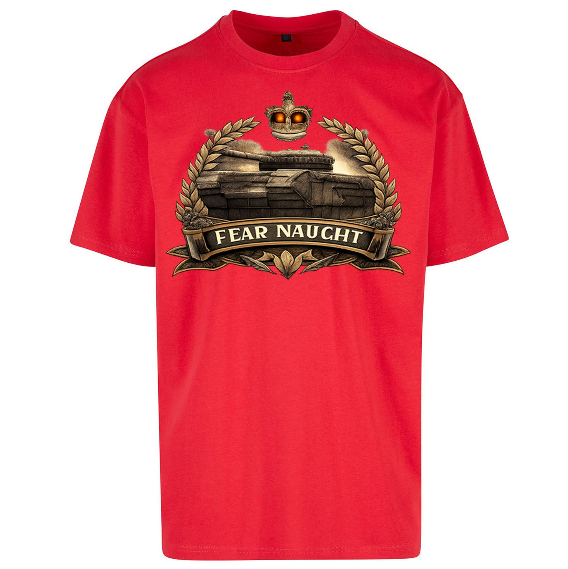 Fear Naught Royal Tank Regiment Oversized T Shirt