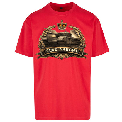 Fear Naught Royal Tank Regiment Oversized T Shirt
