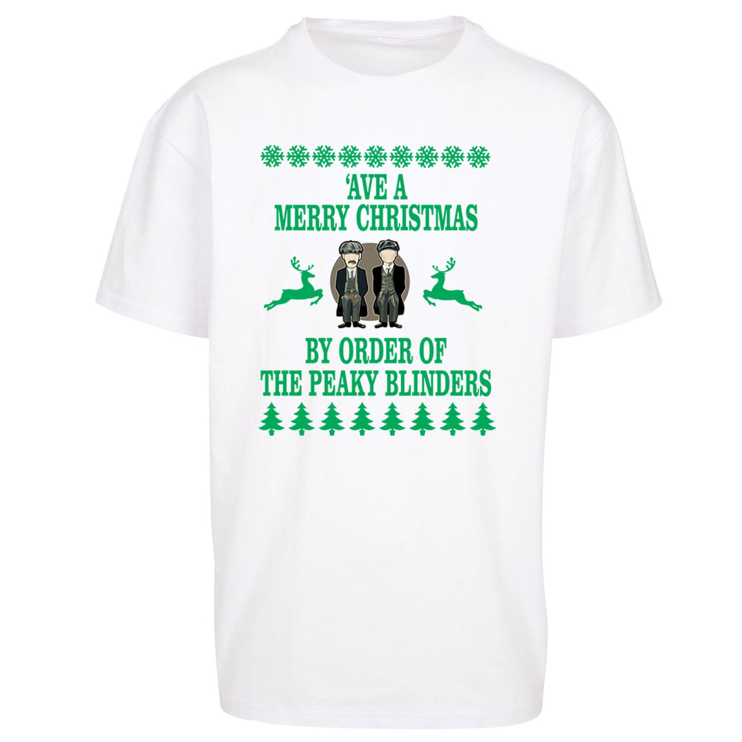 Peaky Blinders Christmas Oversized T Shirt