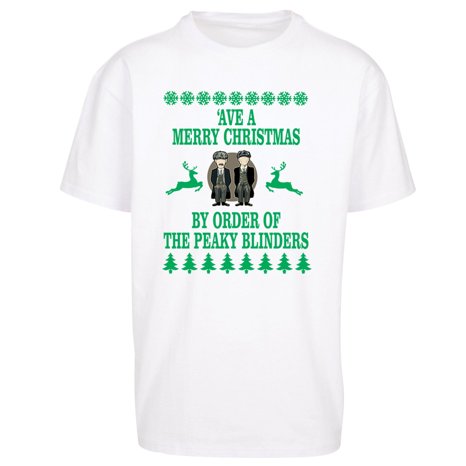 Peaky Blinders Christmas Oversized T Shirt