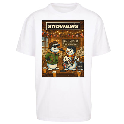 Snowasis Christmas Oversized T Shirt