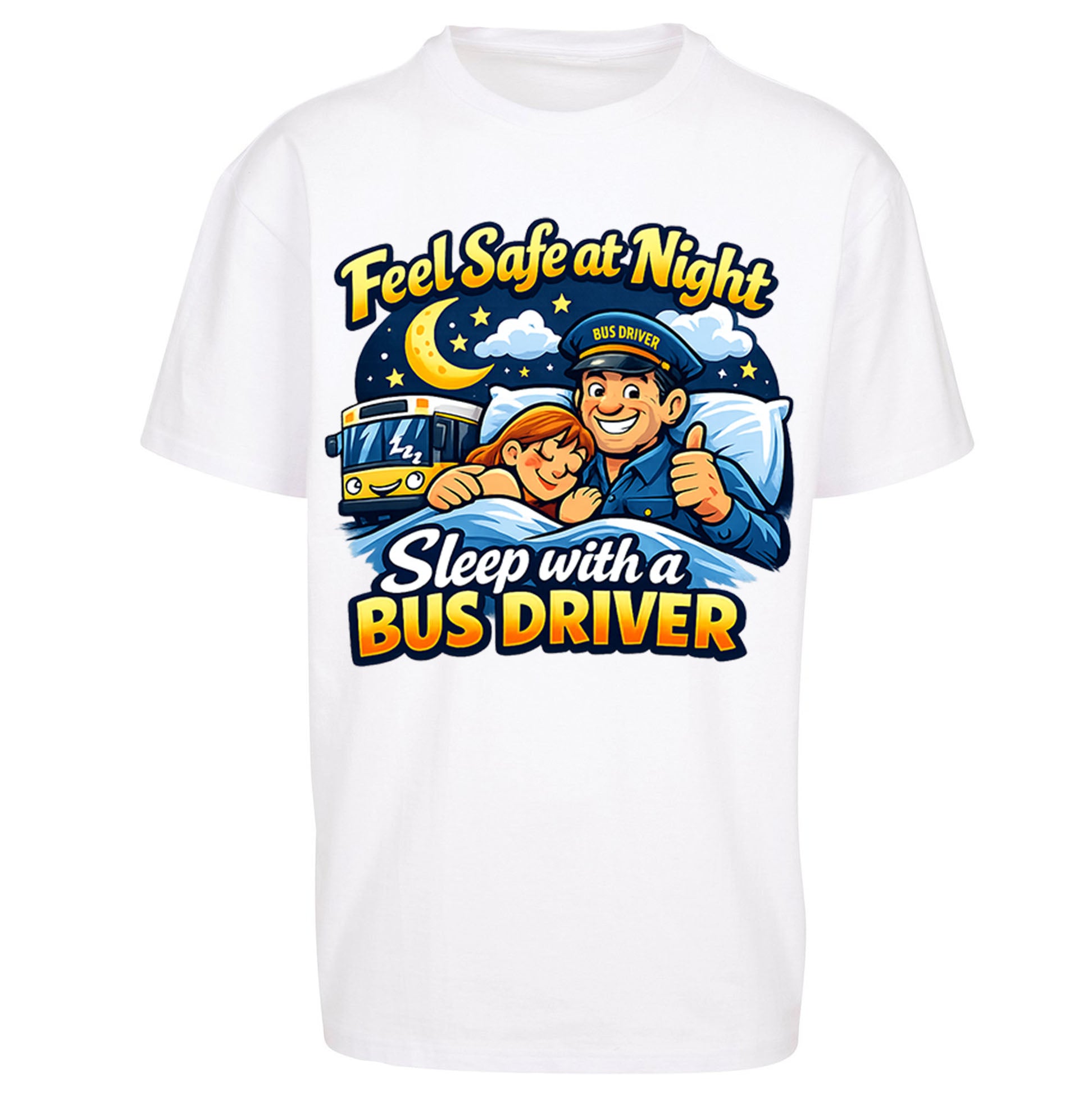 Bus Driver Job Title Oversized T Shirt