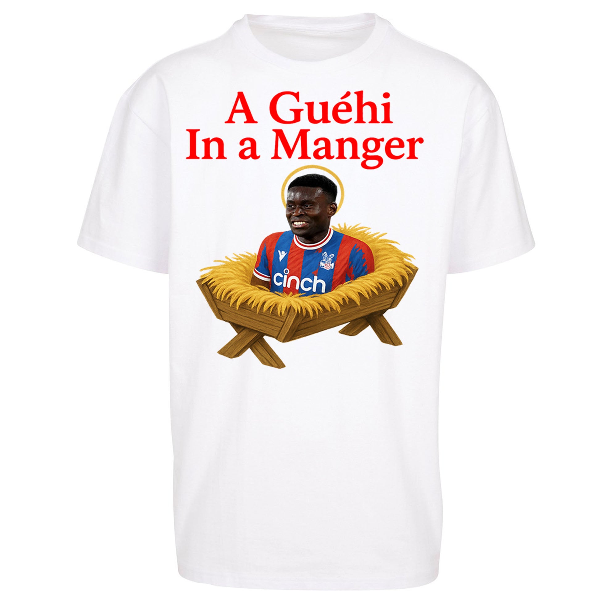 Crystal Palace FC Christmas Oversized T Shirt