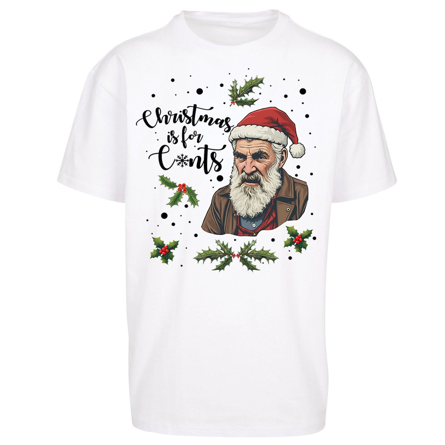 Jim Brassic Christmas Oversized T Shirt