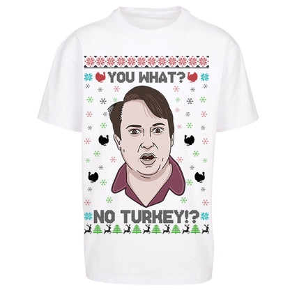 Peep Show Christmas Oversized T Shirt 