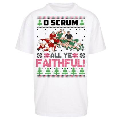 O Come All ye Faithfull Oversized T Shirt