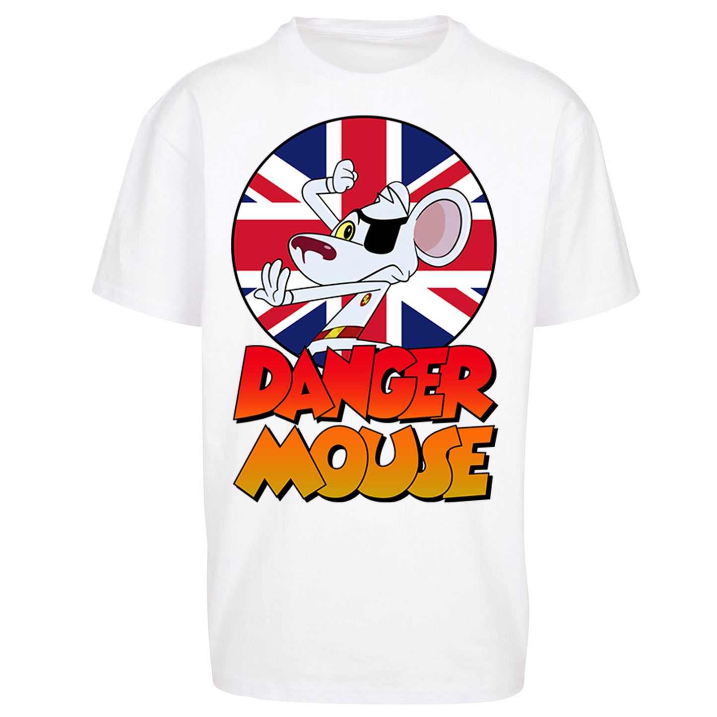 Danger Mouse Union Jack Oversized T Shirt