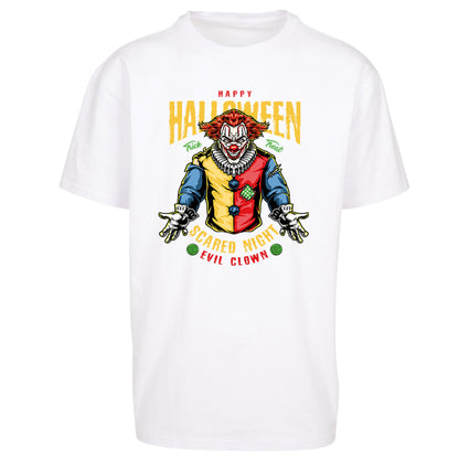 Halloween Clown Oversized T Shirt