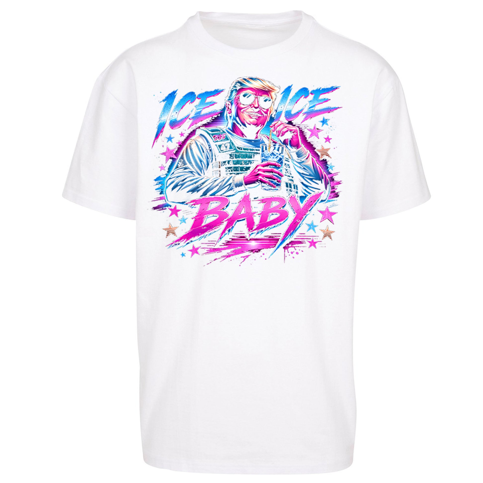 Donald Trump Ice Ice Baby Oversized T Shirt