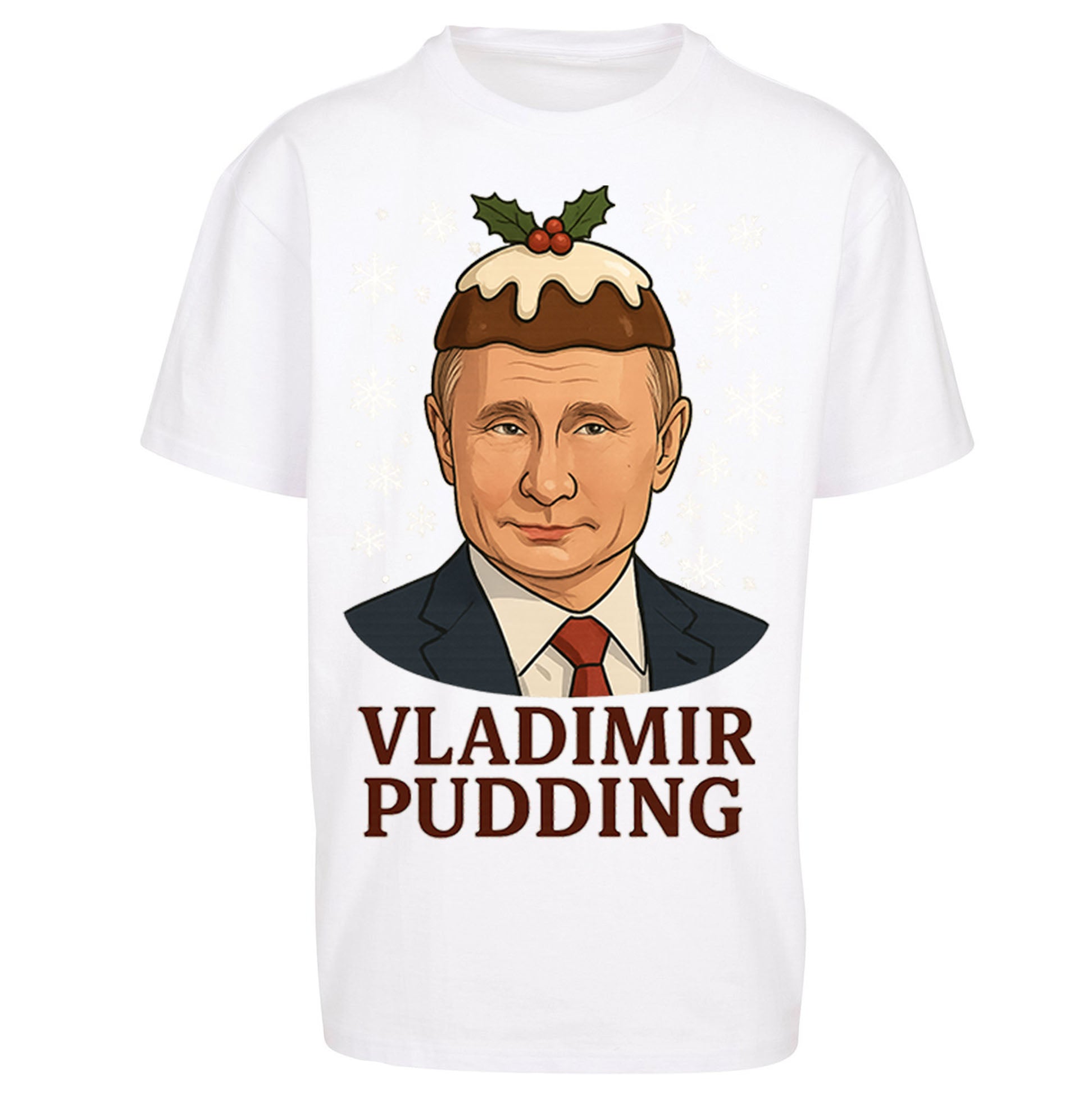 Vladimir Putin Christmas Oversized T Shirt