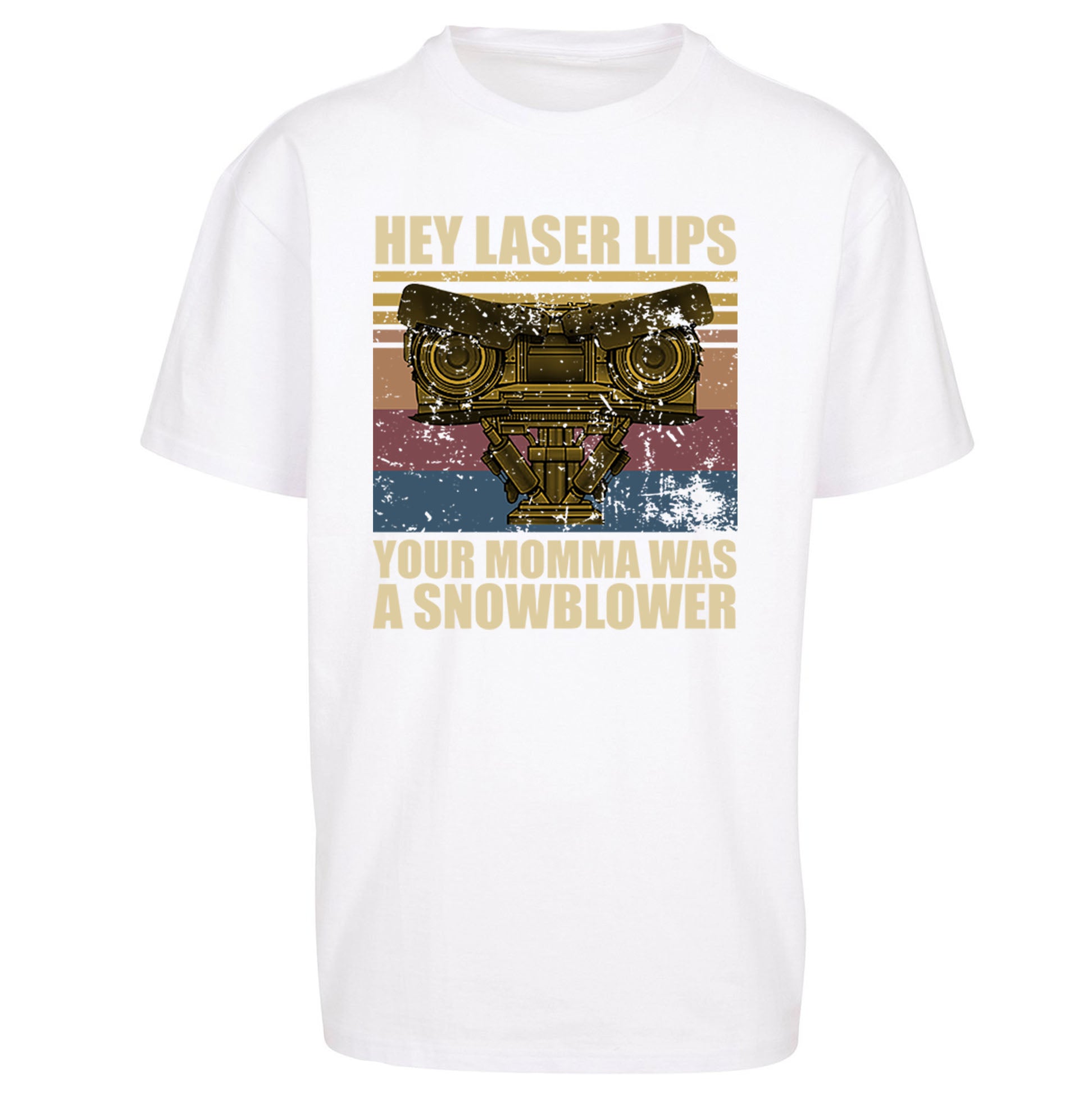 Hey Laser Lips Oversized T Shirt