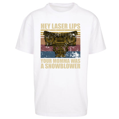 Hey Laser Lips Oversized T Shirt