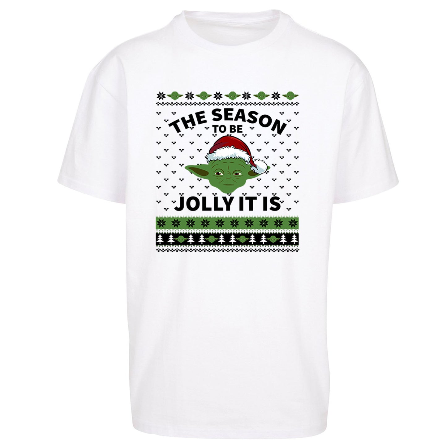 Yoda Christmas Oversized T Shirt
