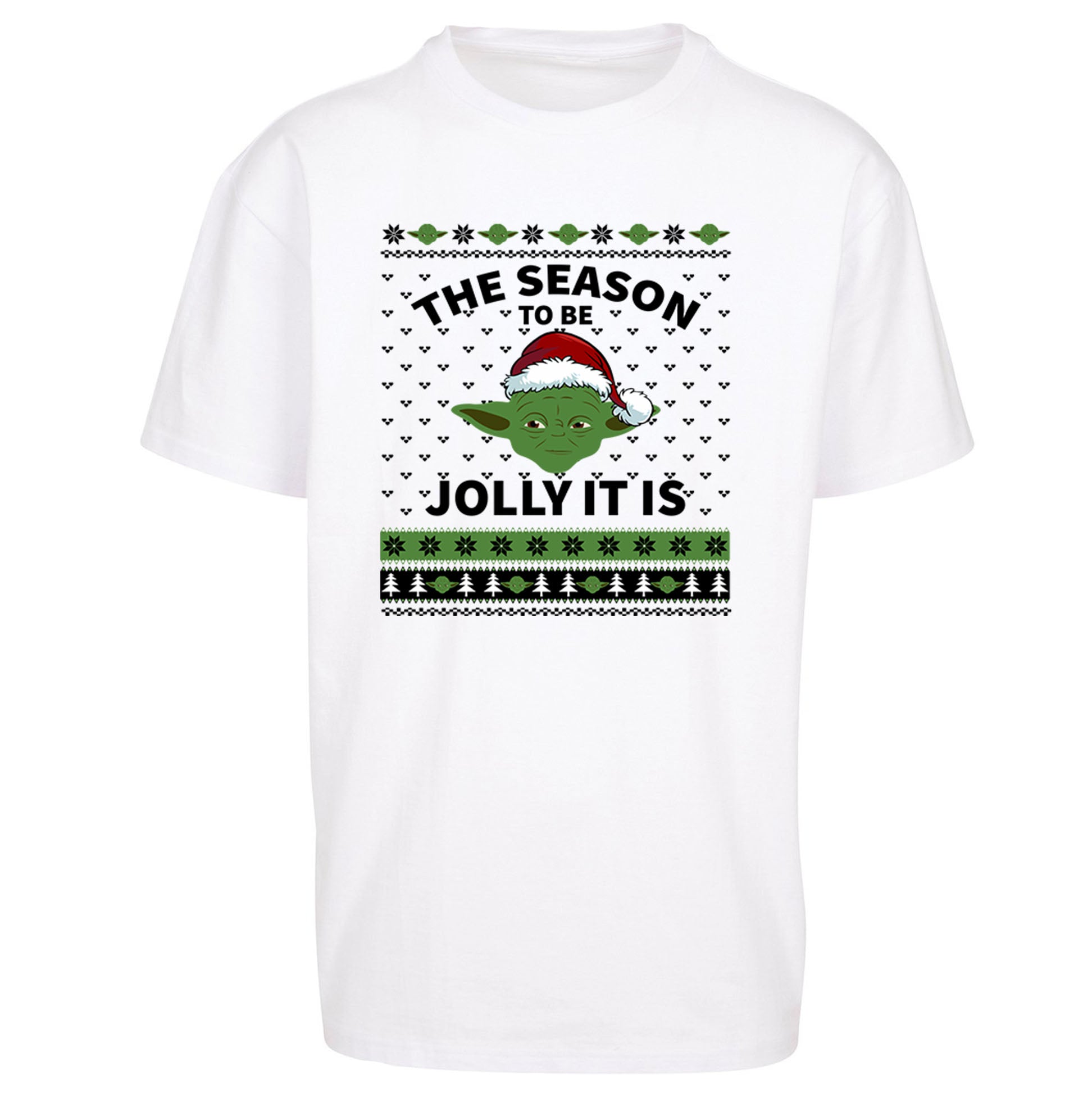 Yoda Christmas Oversized T Shirt