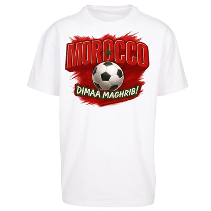 Morocco Retro World Cup Oversized T Shirt 