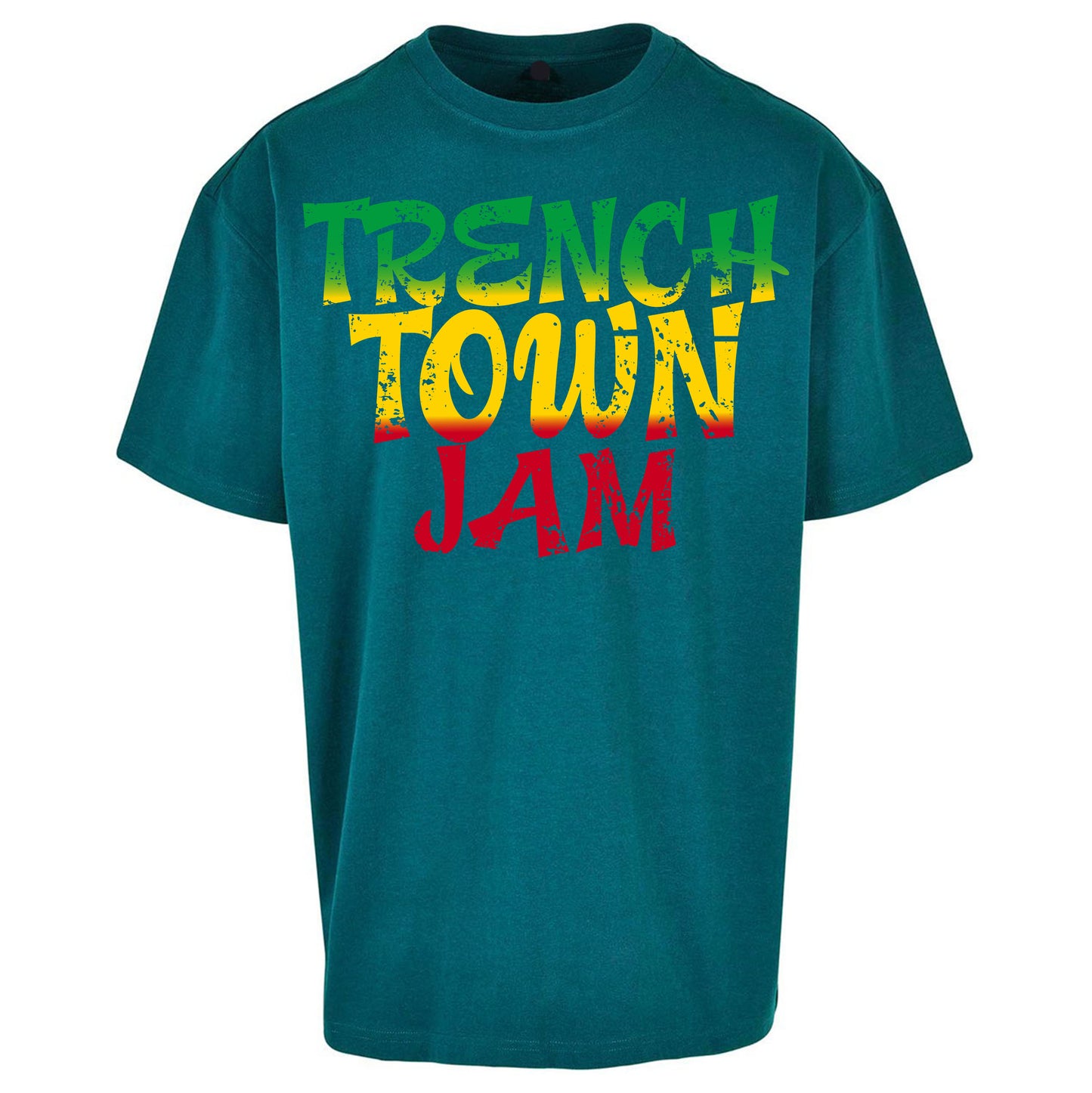 Trench Town Jamaica  Oversized T Shirt