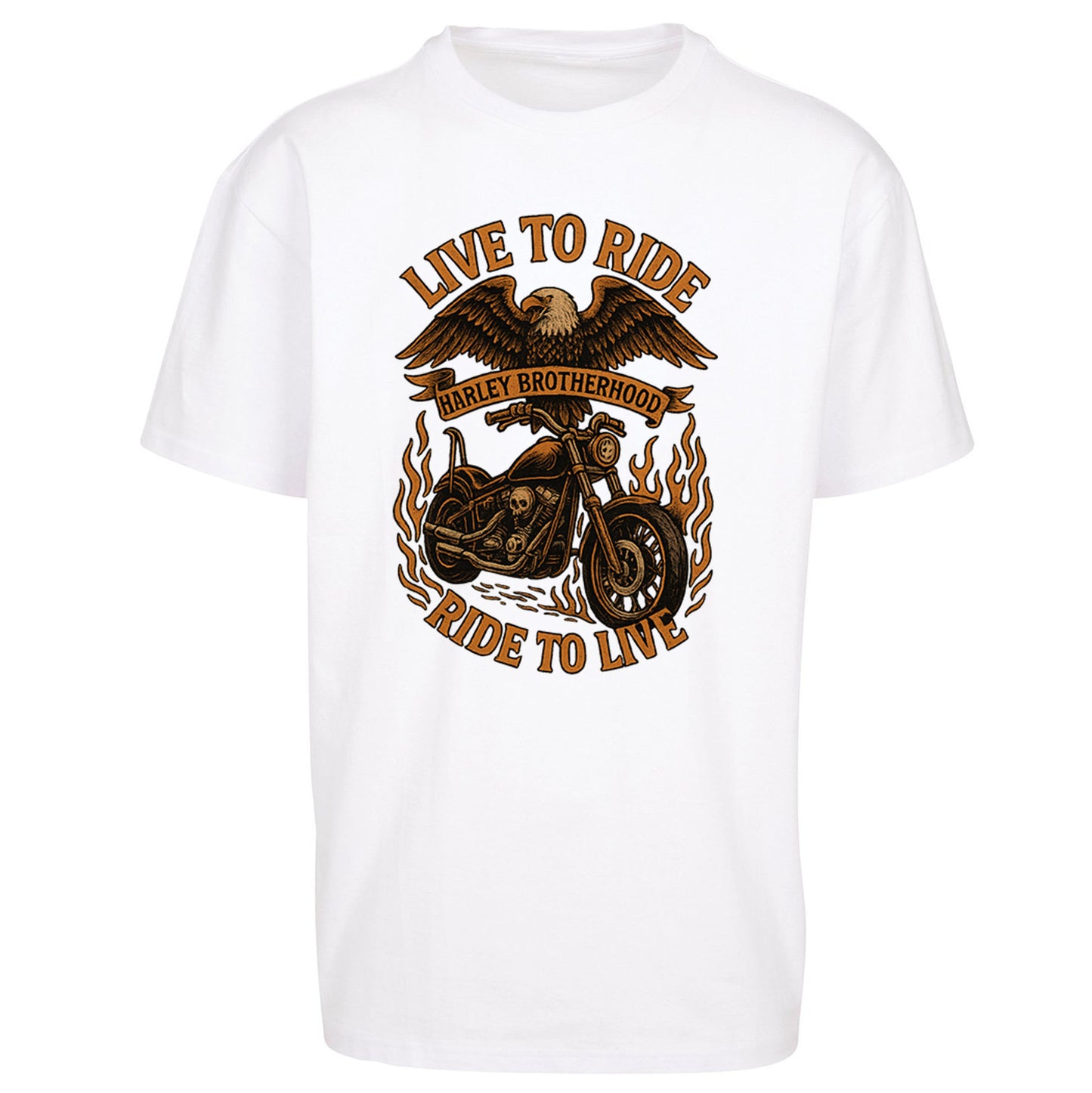 Harley Brotherhood Oversized T Shirt