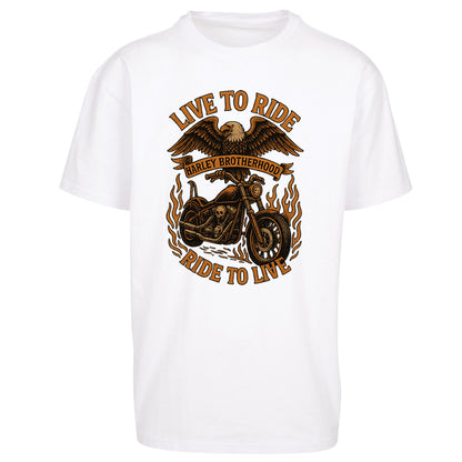 Harley Brotherhood Oversized T Shirt