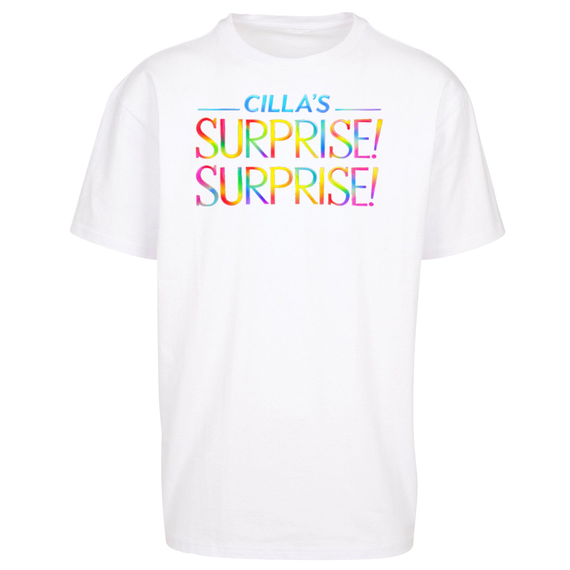 Cilla's Surprise Surprise Robbie Williams Oversized T Shirt