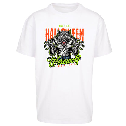 Halloween Werewolf Oversized T Shirt