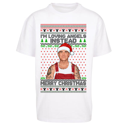 Robbie Williams Christmas Oversized T Shirt 