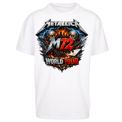 Metallica M72 World Tour Oversized T Shirt
