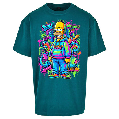 Homer Simpson Oversized T Shirt