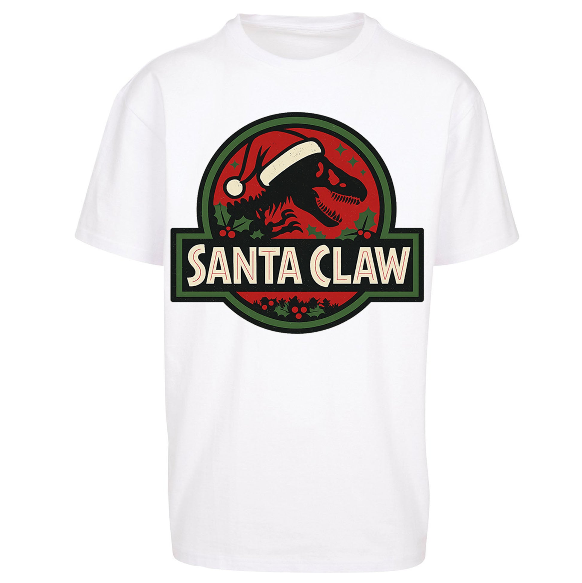 Jurassic Park Christmas Oversized T Shirt