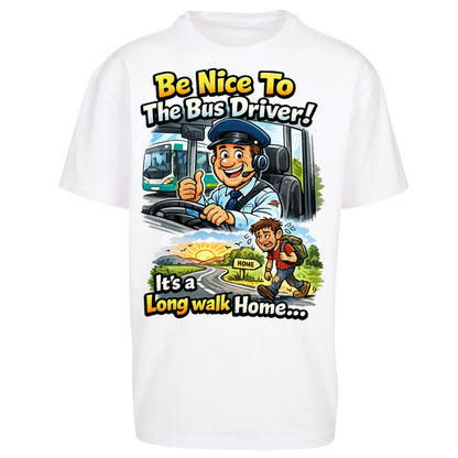 Bus Driver Oversized T Shirt